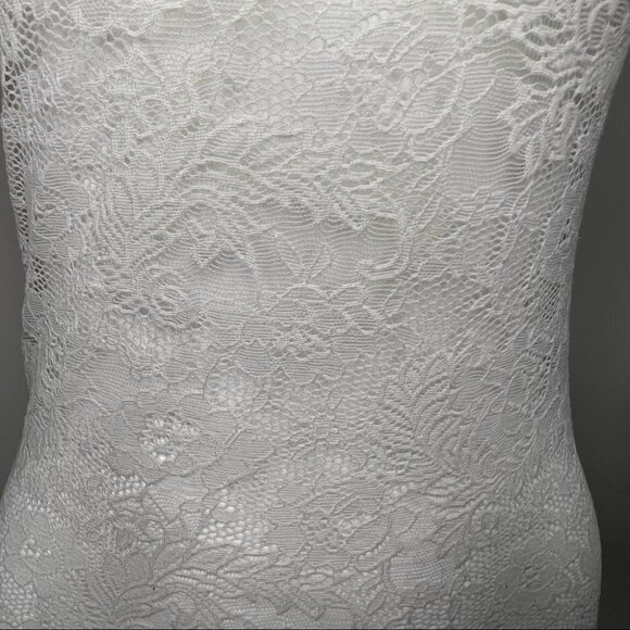 Size S Aritzia Wilfred Sheer  Floral Lace Tank top - Picture 4 of 8